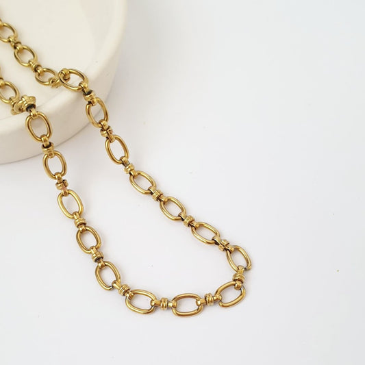 Nelly ατσάλινο κολιέ