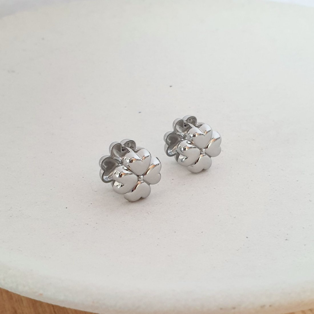 Clover σκουλαρίκια (Silver)