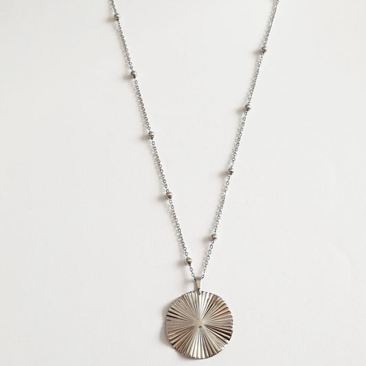 Ατσάλινο Μακρύ Κολιέ Bree