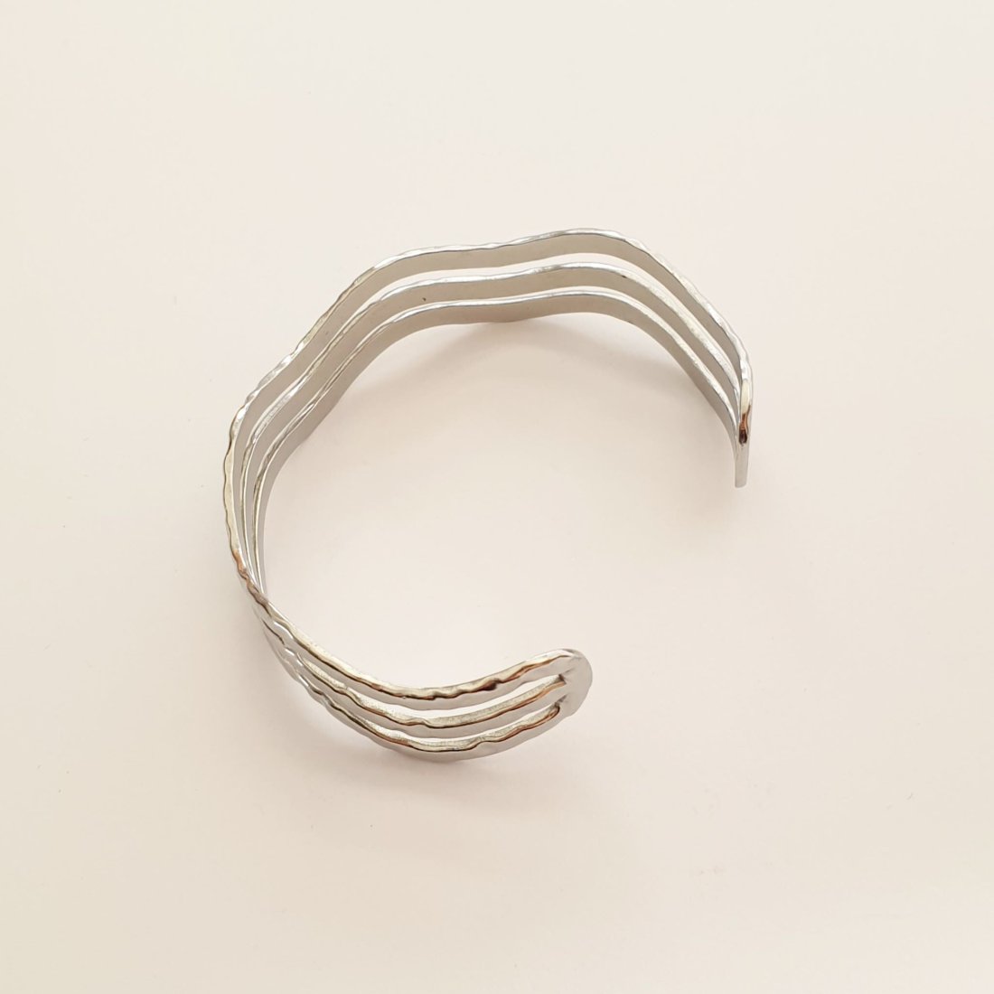 Kyma βραχιόλι ατσάλινο (Silver)