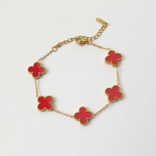 Βραχιόλι με Κόκκινα Σταυρουδάκια