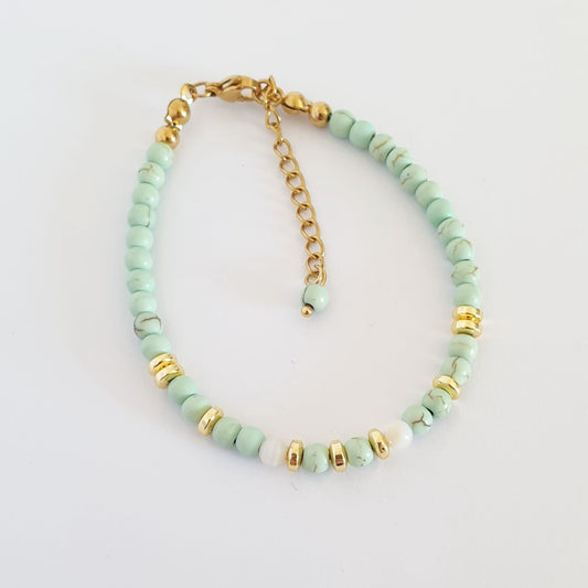 Βραχιόλι με πέτρες χαολίτη