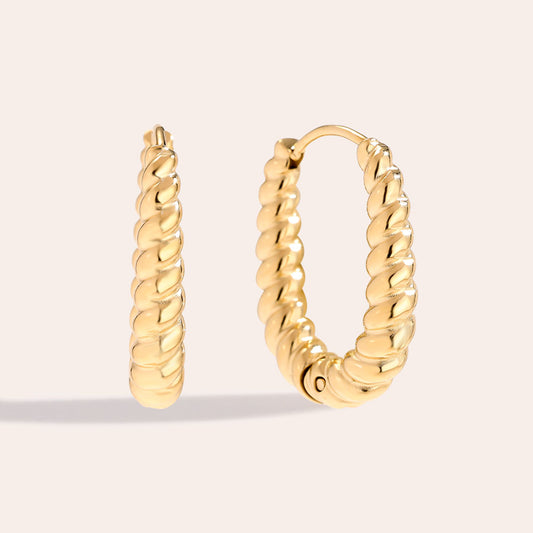 Σκουλαρίκια κρίκοι Eryn