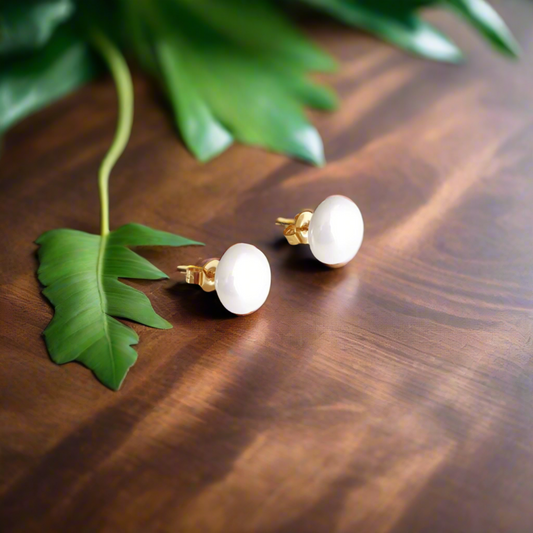 Milano Καρφωτά σκουλαρίκια με πέρλα 8mm