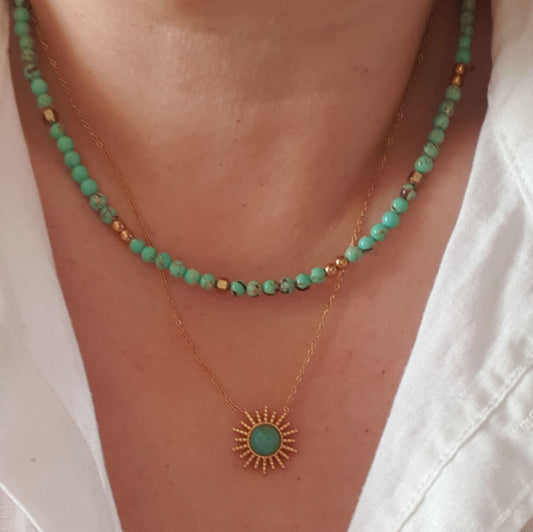 Χρυσό Κολιέ Boho Style