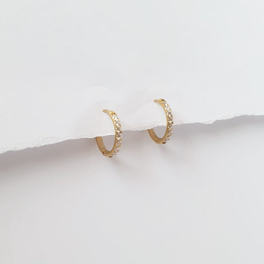 Κρίκοι 14mm με Ζιργκόν