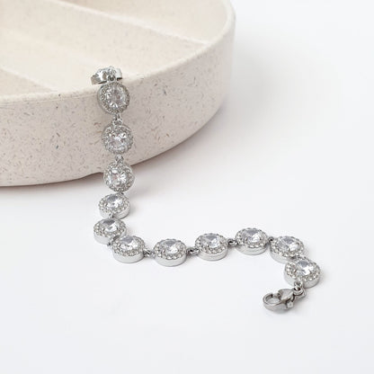 Statement βραχιόλι με ζιργκόν