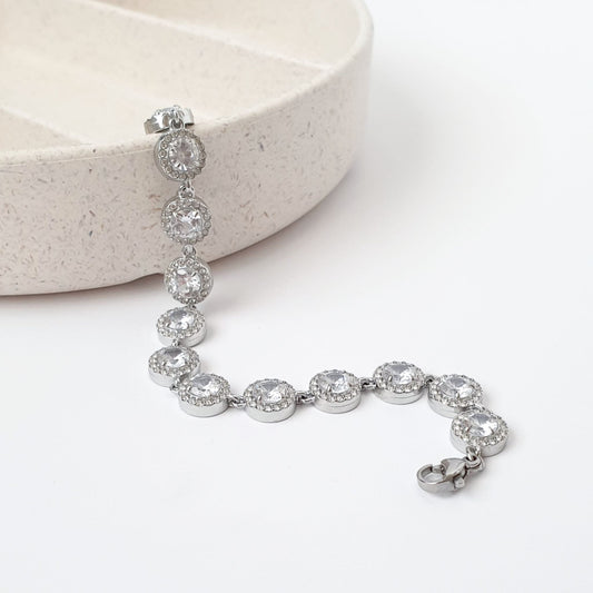 Statement βραχιόλι με ζιργκόν